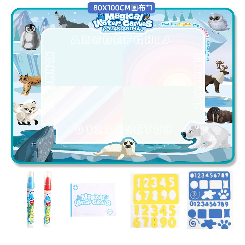 Wasser-Doodle-Matte - Malbrett für Kinder