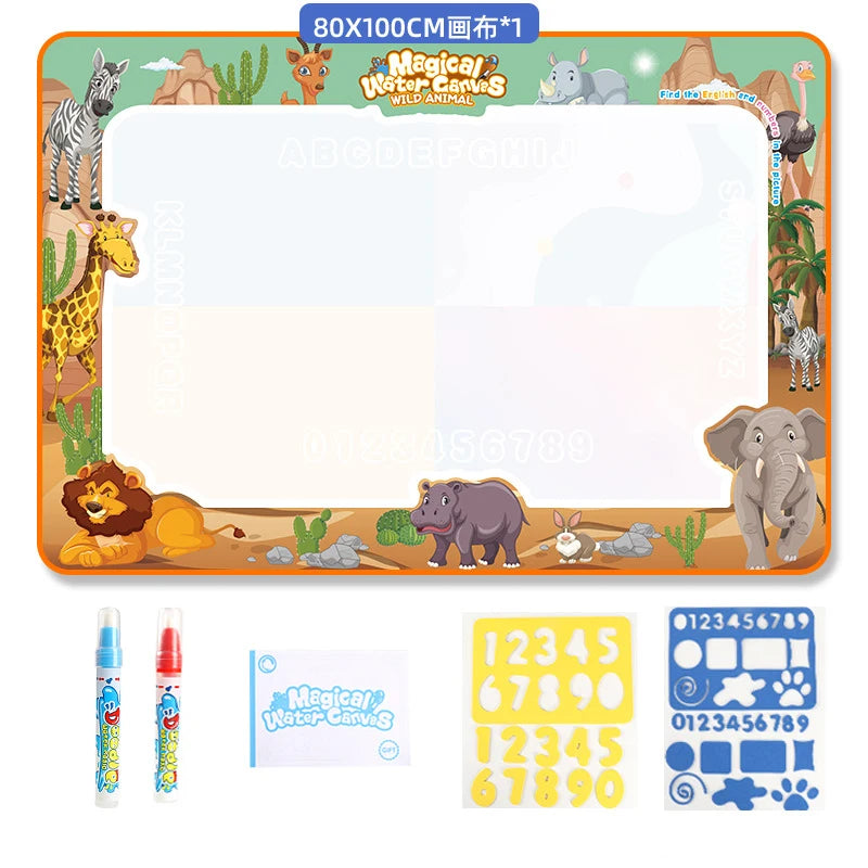 Wasser-Doodle-Matte - Malbrett für Kinder