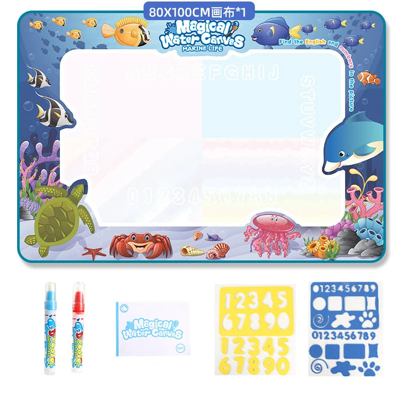 Wasser-Doodle-Matte - Malbrett für Kinder