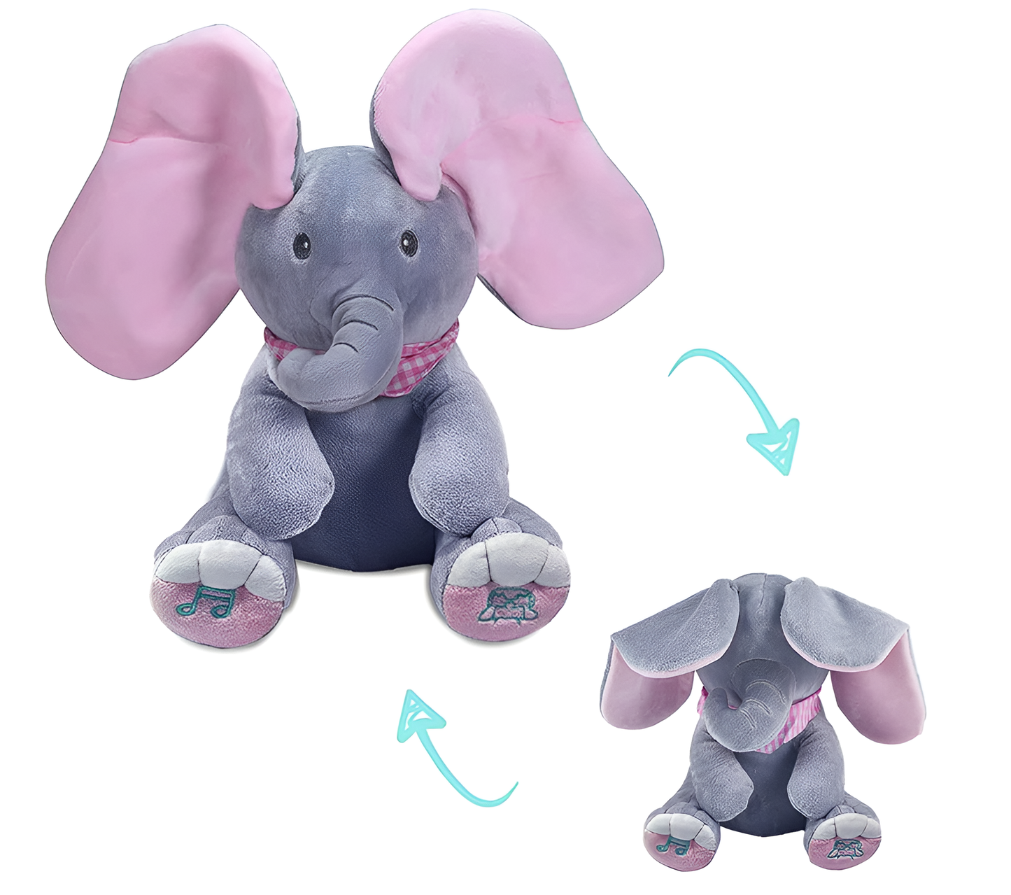 🧸 Singender Elefant - Peek a Boo