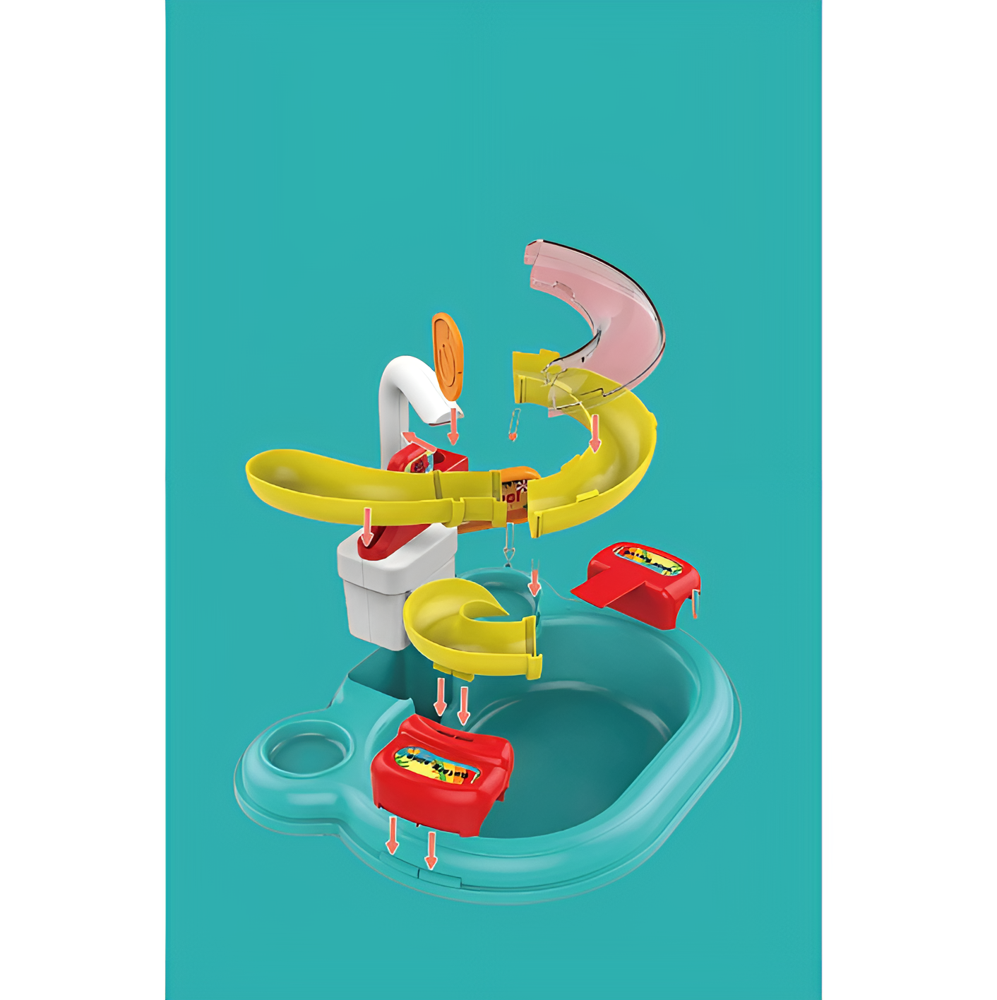 Kinder Spielzeug Set – Küche und Angeln in einem
