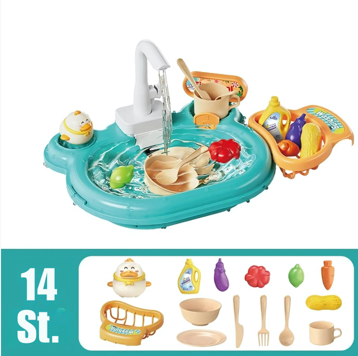 Kinder Spielzeug Set – Küche und Angeln in einem