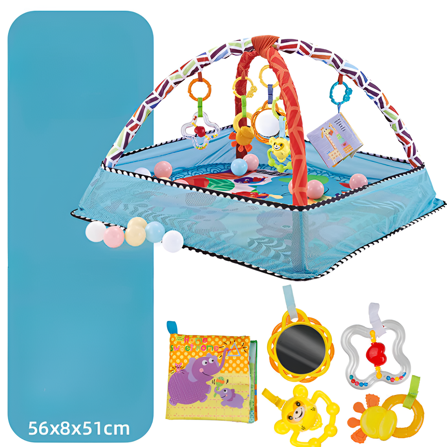 Baby Spielstation 🌟 All-in-One Aktivitätscenter für sicheres Spielen & Entwicklung