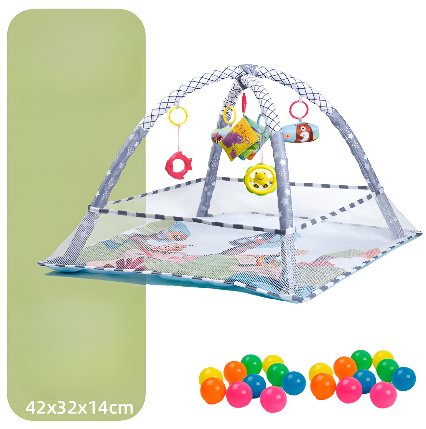 Baby Spielstation 🌟 All-in-One Aktivitätscenter für sicheres Spielen & Entwicklung