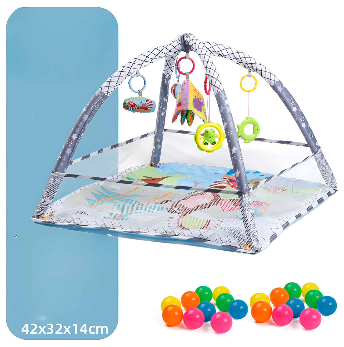 Baby Spielstation 🌟 All-in-One Aktivitätscenter für sicheres Spielen & Entwicklung