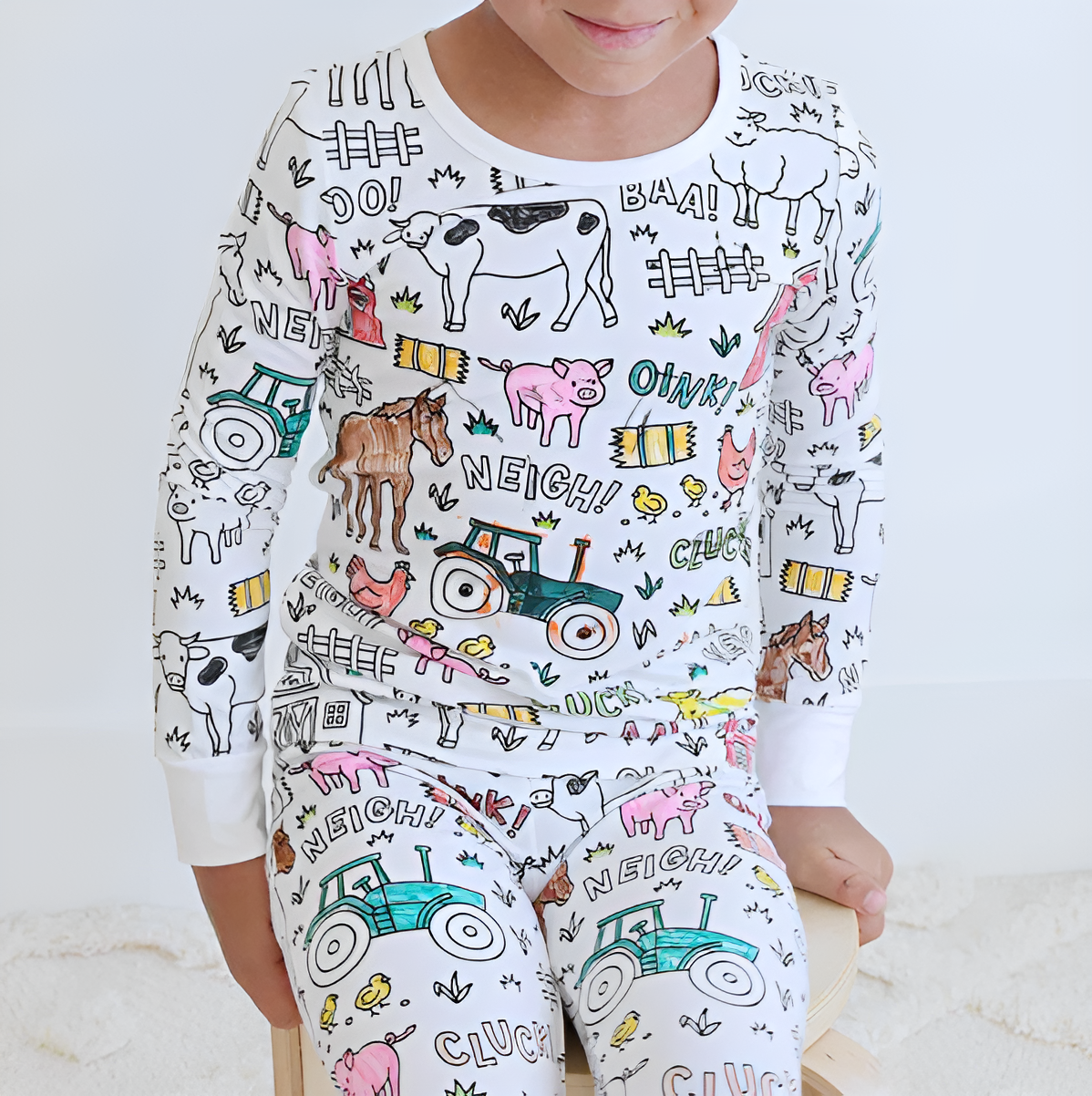 Kreativer Kinderpyjama – DreamArt