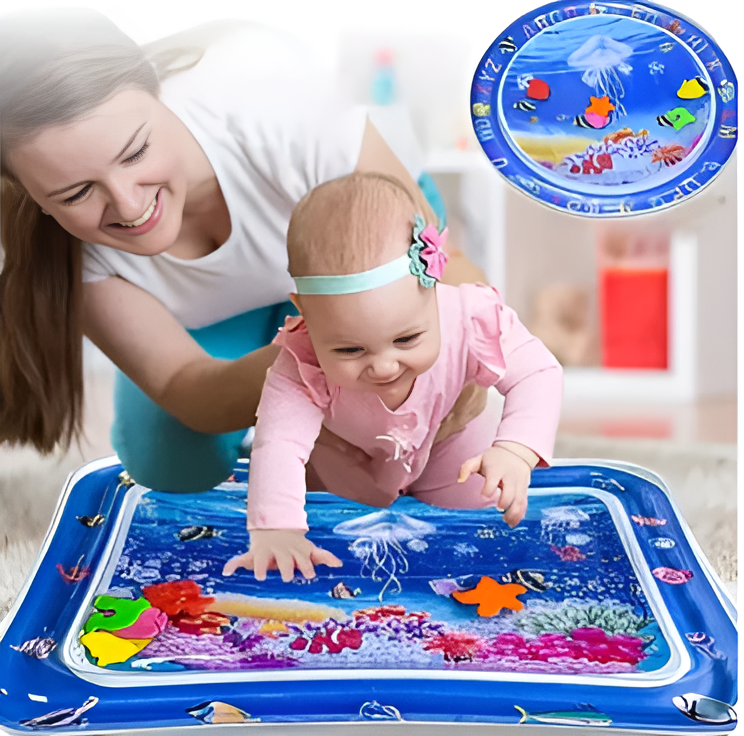 Wassermatte – Bauchlage Zeit für Kinder