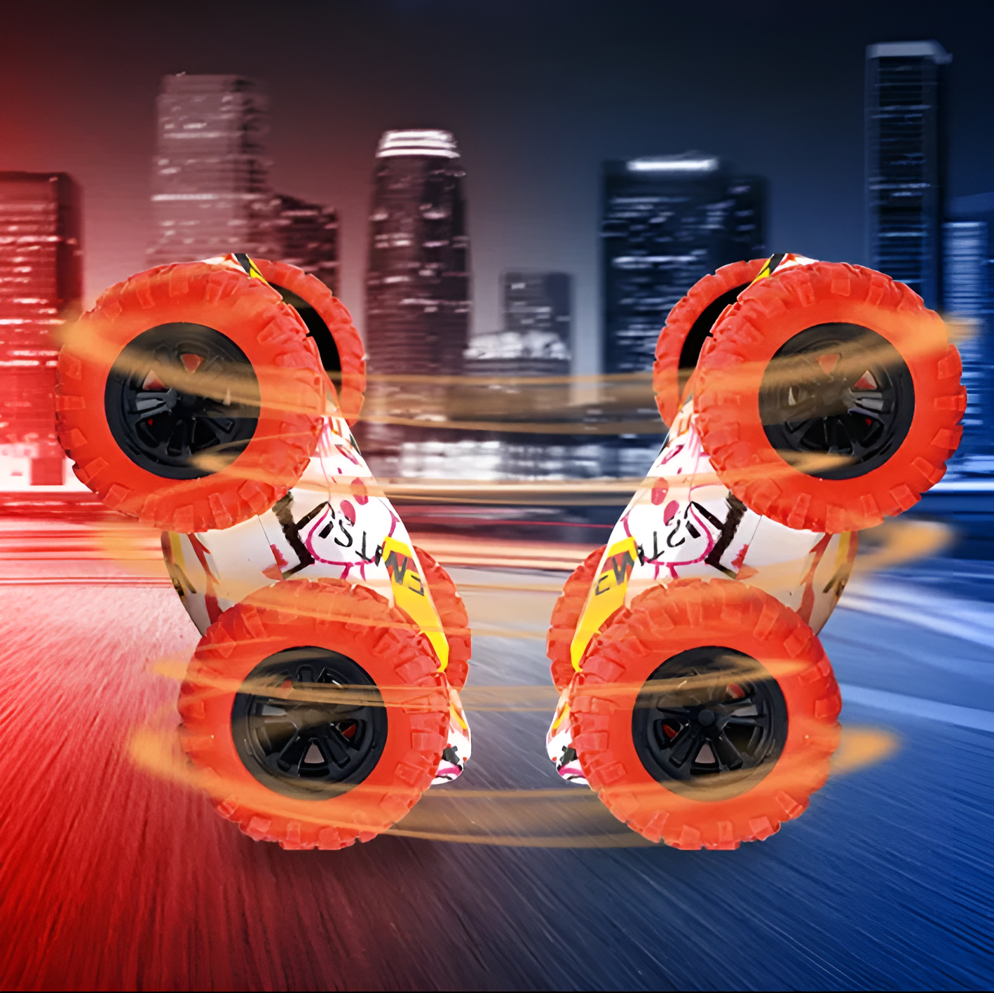 Batteriefreier 360° Monstertruck – Kinder Kletter- und Spielauto