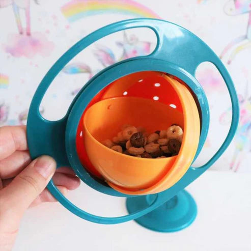 Drehende Babysnackschüssel - 360 Grad Auslaufsicher