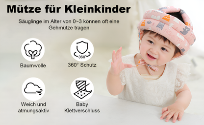 Baby Schutzhelm – Verstellbarer Kopfschutz (6–60 Monate)