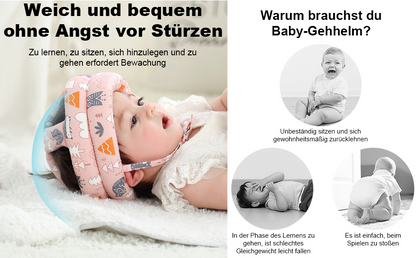 Baby Schutzhelm – Verstellbarer Kopfschutz (6–60 Monate)