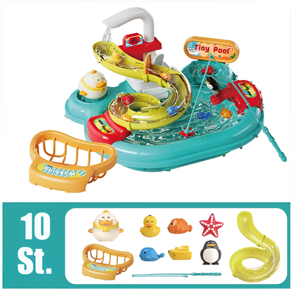 2-in-1 Spielzeug: Küchen-Set & Angelspiel – Lernspaß für Kinder ab 3 Jahren | Feinmotorik & Kreativität