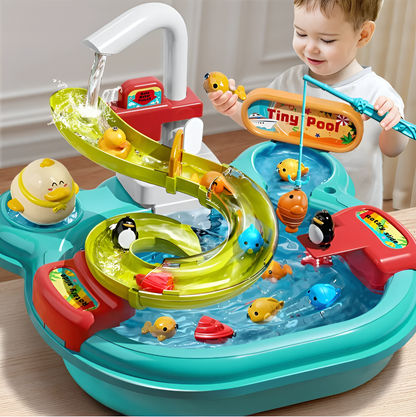 2-in-1 Spielzeug: Küchen-Set & Angelspiel – Lernspaß für Kinder ab 3 Jahren | Feinmotorik & Kreativität