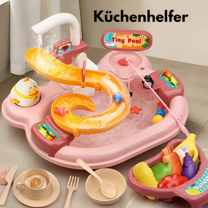 2-in-1 Spielzeug: Küchen-Set & Angelspiel – Lernspaß für Kinder ab 3 Jahren | Feinmotorik & Kreativität