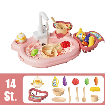 2-in-1 Spielzeug: Küchen-Set & Angelspiel – Lernspaß für Kinder ab 3 Jahren | Feinmotorik & Kreativität