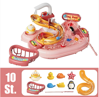 2-in-1 Spielzeug: Küchen-Set & Angelspiel – Lernspaß für Kinder ab 3 Jahren | Feinmotorik & Kreativität