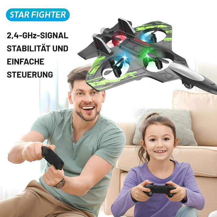 Stuntflugzeug mit Gyroskop – Flugspaß mit 360° Flip