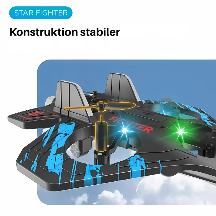 Stuntflugzeug mit Gyroskop – Flugspaß mit 360° Flip