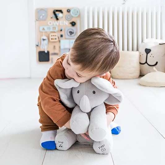 🧸 Singender Elefant - Peek a Boo