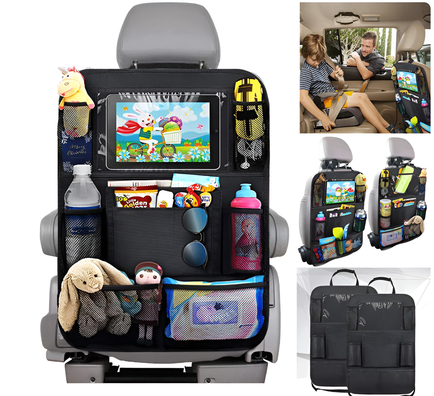 Auto Sitzschutz und Organizer für Kinder